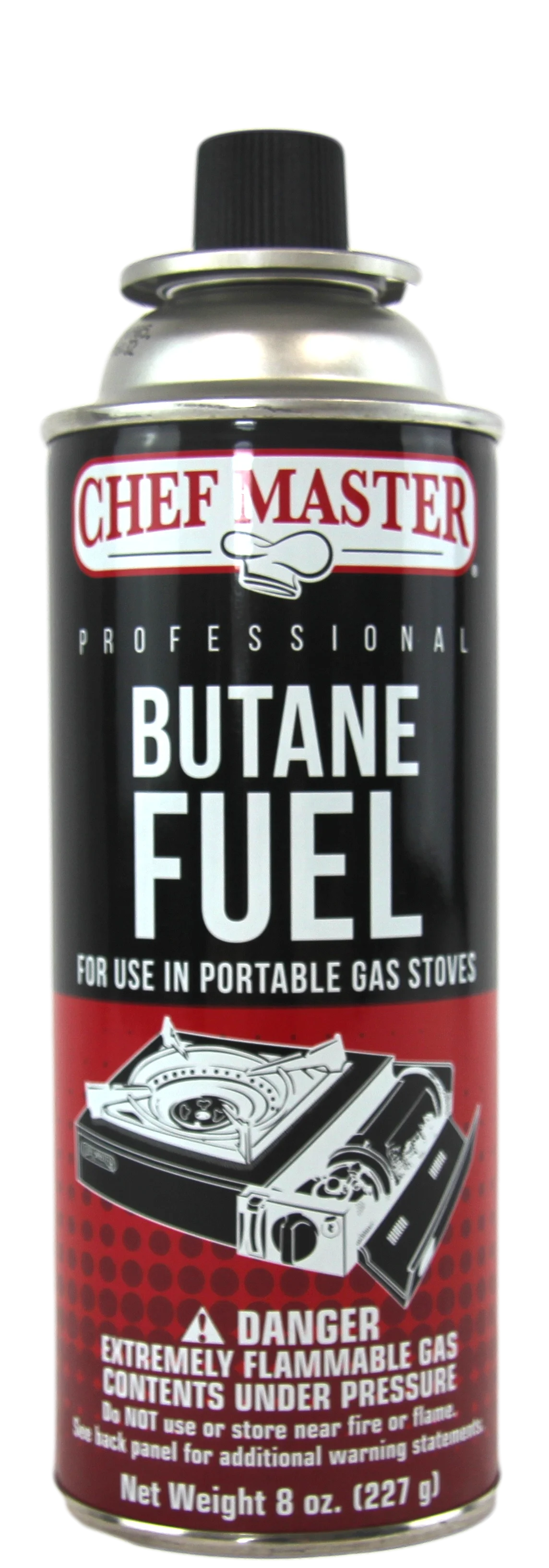 Pack of 72 Butane Fuel Cylinders, 8oz Butane Canisters J910