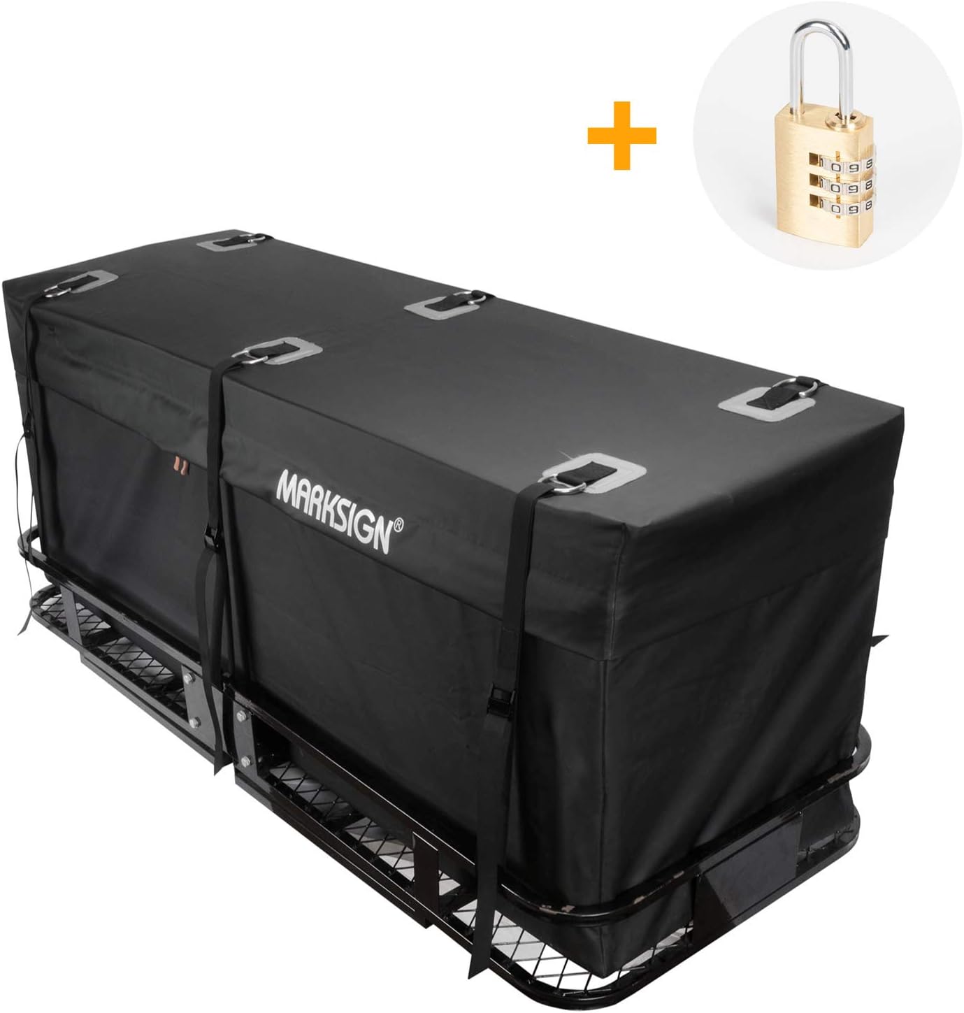 100% Waterproof Hitch Carrier Cargo Bag 59'' x 24'' x 24'' (20 Cu Ft) J312