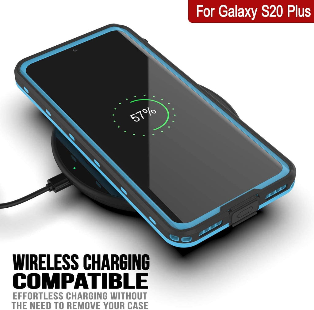 Light Blue Waterproof Case for Galaxy S20+ Plus L170784