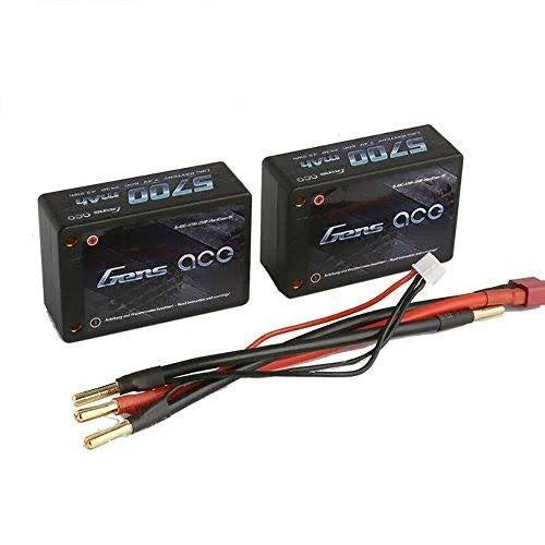 5700mAh 7.4V 50C 2S3P Hardcase Lipo Battery Pack N999