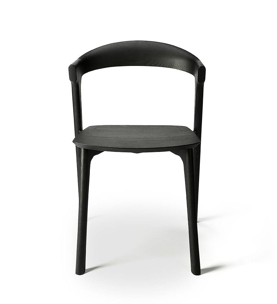 Oak Black Bok Dining Chair Q8429