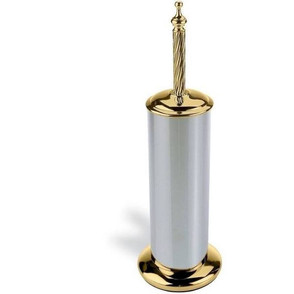 Gold Toilet Brush and Holder P971929