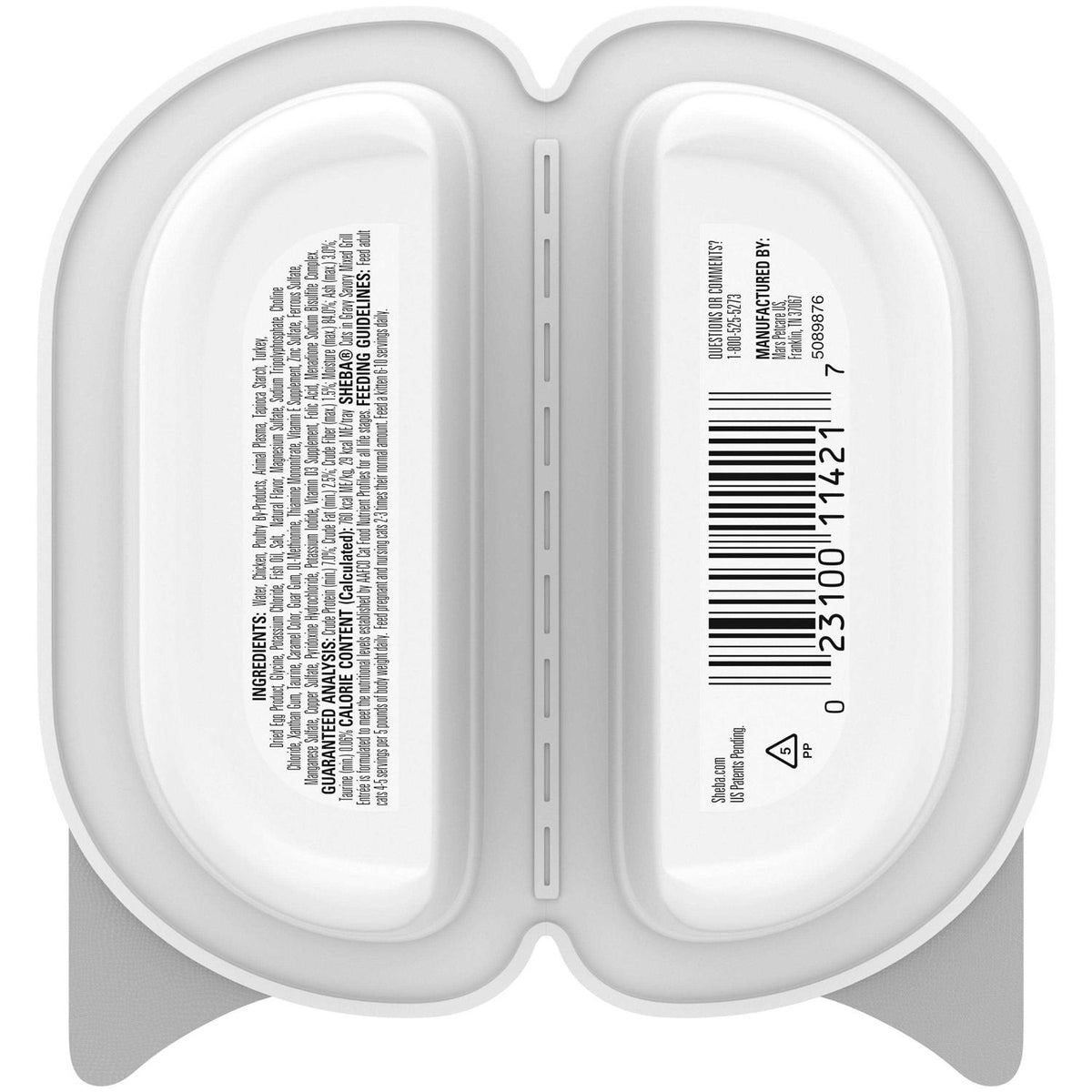 Wet Cat Food Cuts in Gravy Savory Mixed Grill Entree C361
