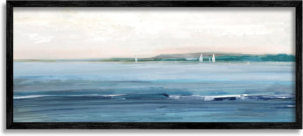 Black Framed Wall Art, 24 x 10 G666349