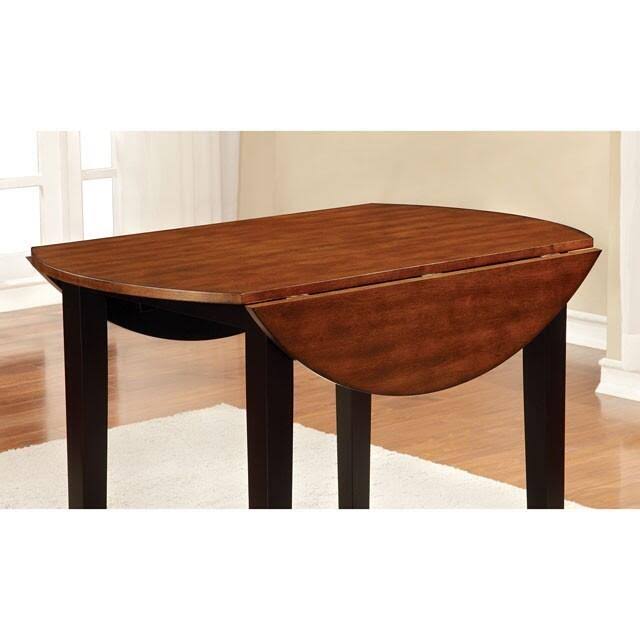 Black Cherry Drop Leaf Round Table X464193