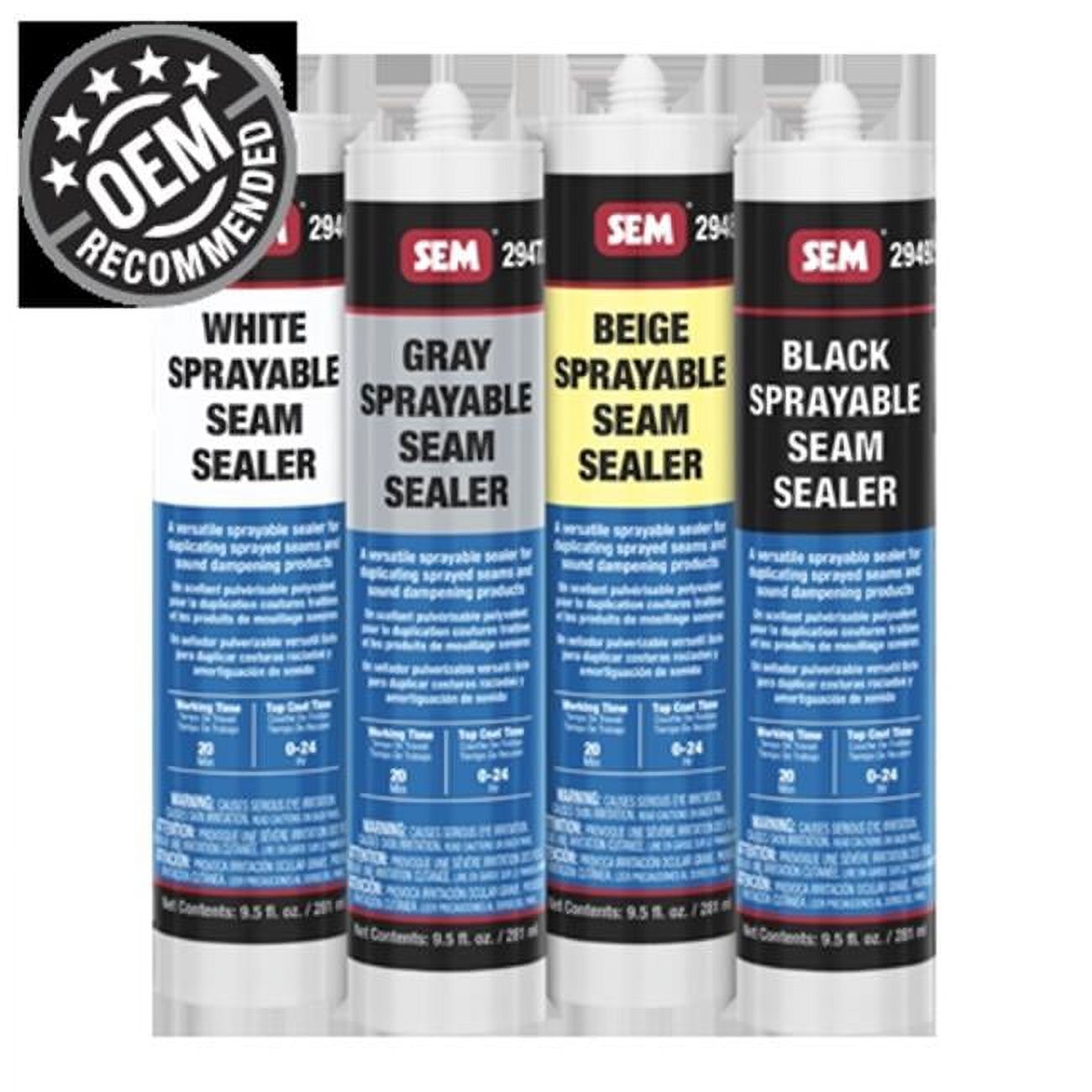 Sprayable Seam Sealers - Black X8200
