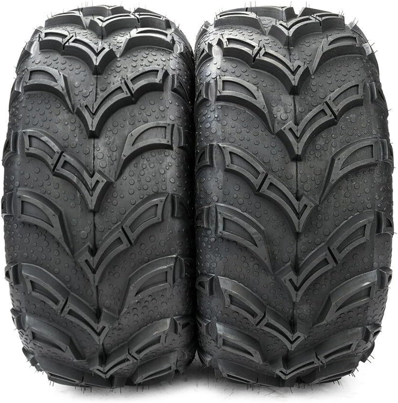 Set of 4 ATV UTV Tires 25x10-12 Rear & 25x8-12 Front Tubeless 6PR G768