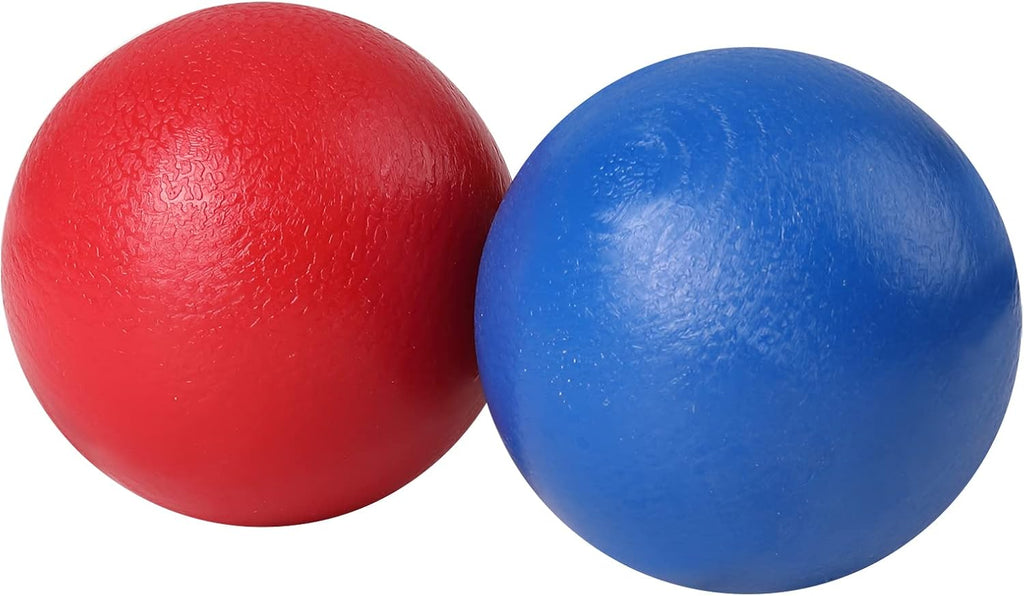 11 Pins Wooden Lawn Bowling Skittles Set with Carrying Mesh Bag N880