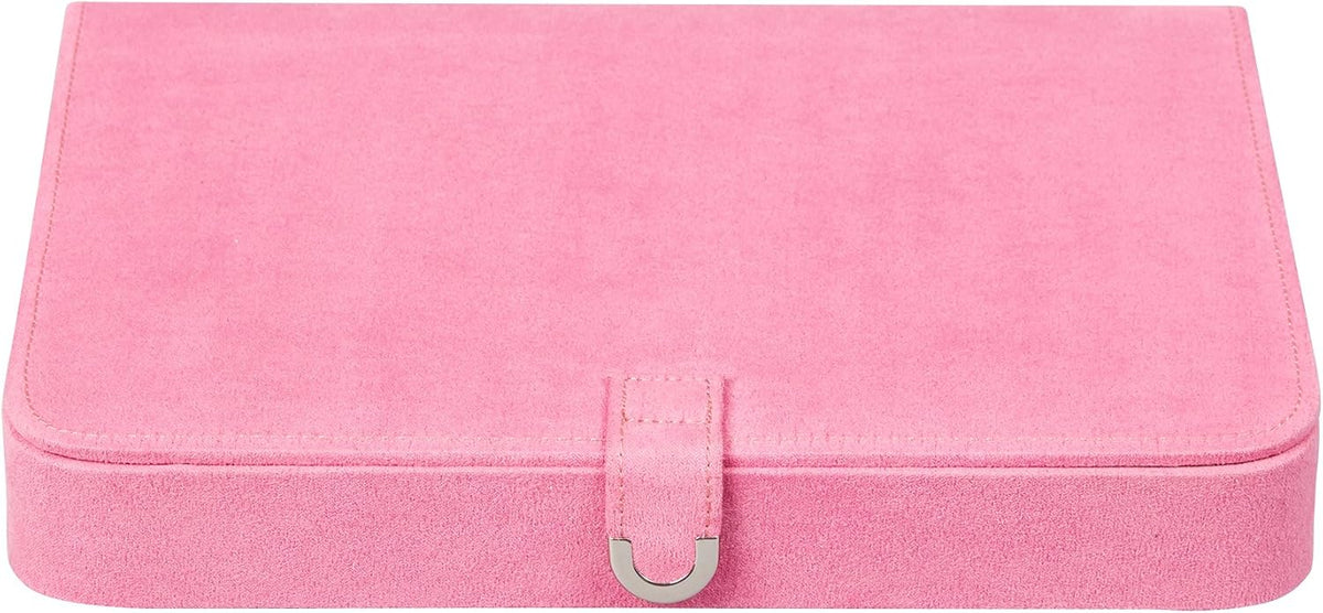 Plush Jewelry Box with Ring and Earring Organizer H325097