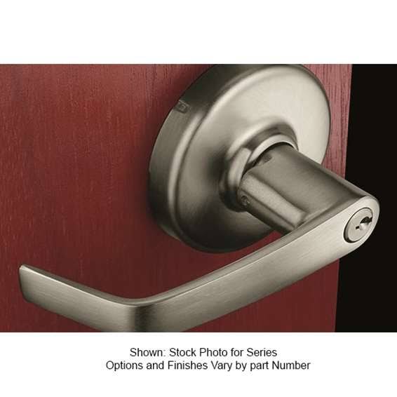 Bright Chrome Cylindrical Lock C149477
