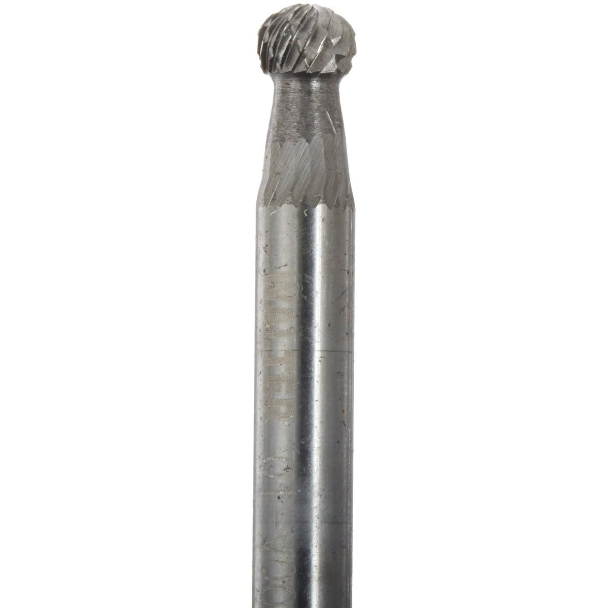 Tungsten Carbide Ball Burs, 1/4x22 Shank Diameter, 3/8x22 Diameter x 5/16x22 Length, SD-3 USCTI Type I1458