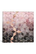 Pink and Grey Cubes A399