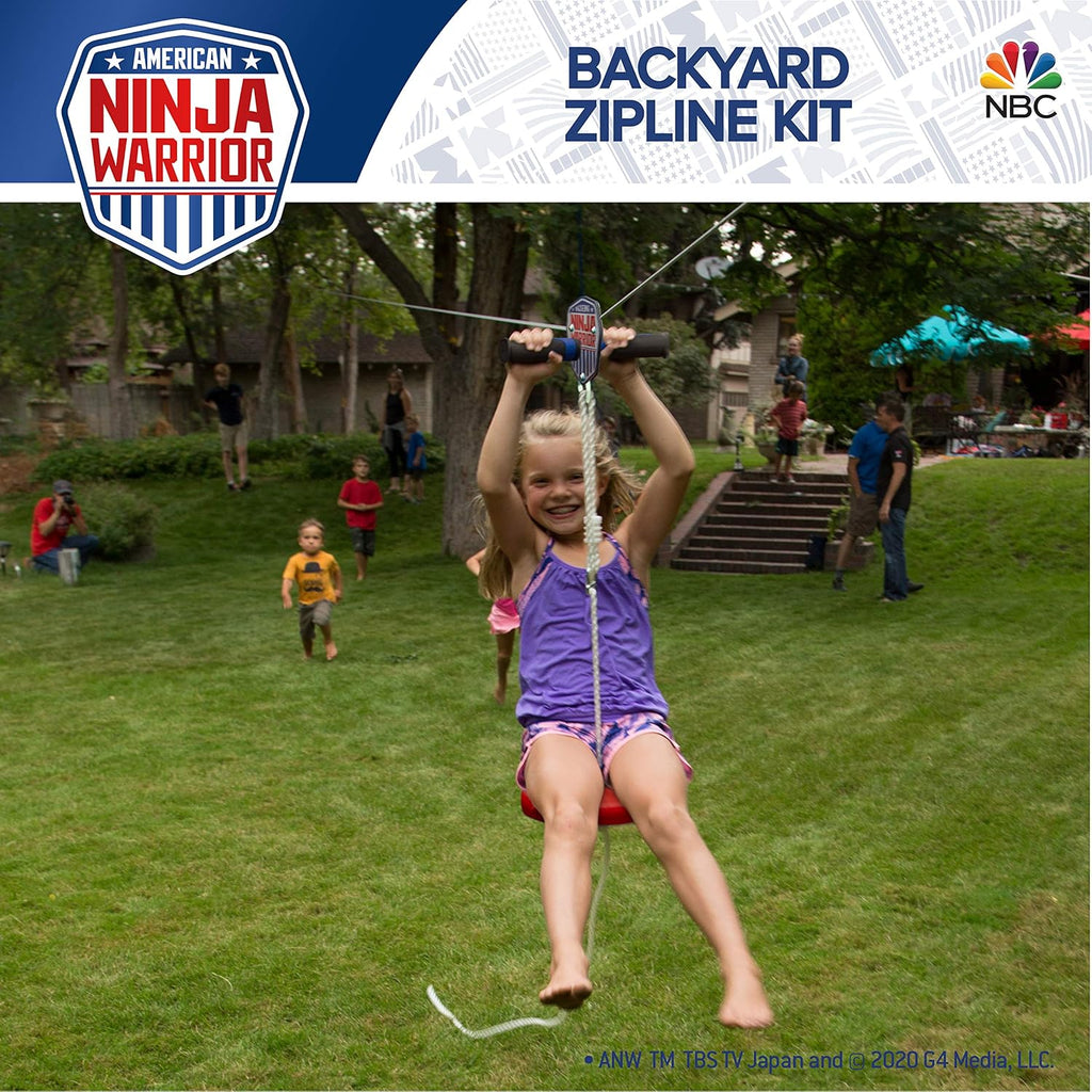 50 ft Zipline Kit for Kids Ages 8+ U9664