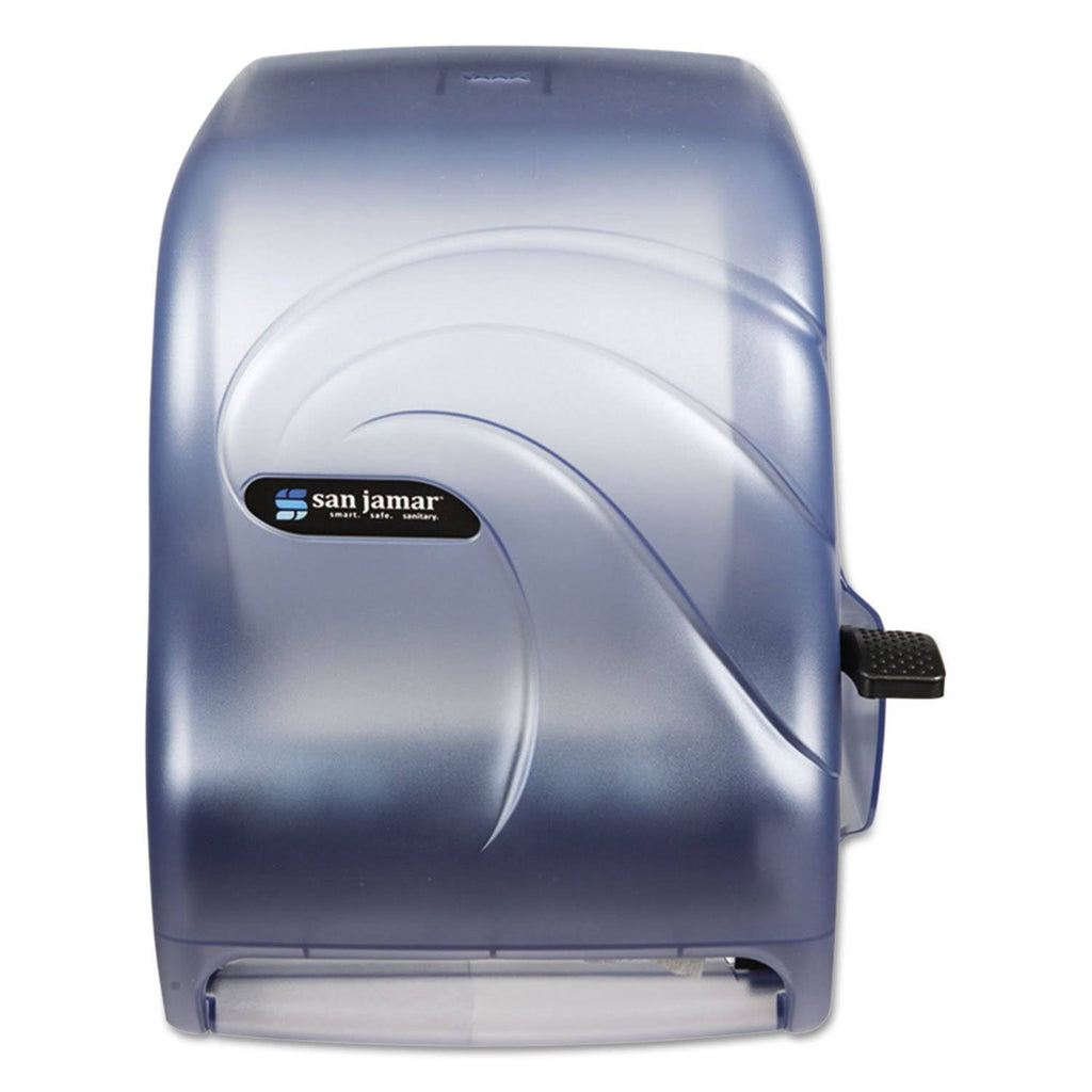 Arctic Blue Lever Roll Towel Dispenser G577