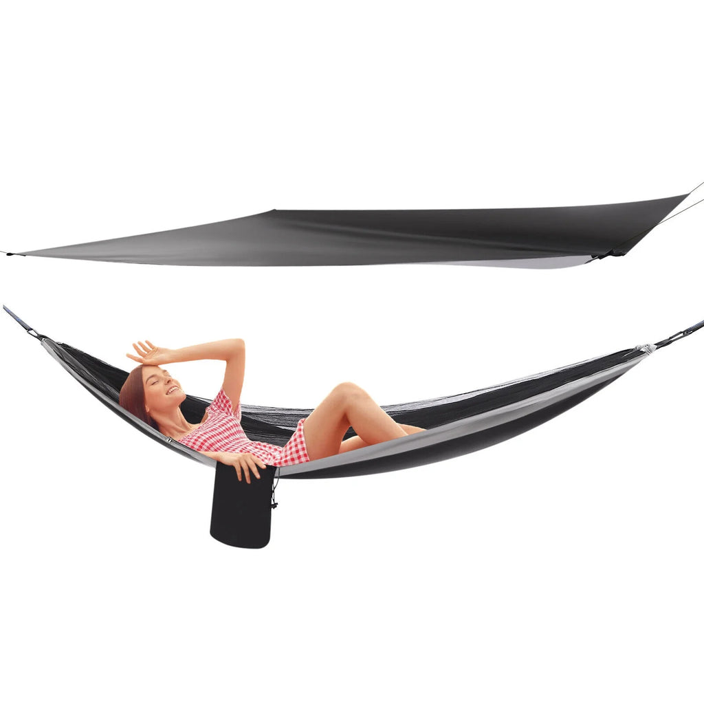 Waterproof Tent Hammock Rain Fly Tarpaulin Shelter E759