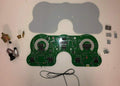 67 - 72 Chevy Truck Dash Panel Replacement Gauge with Bright Green LEDs C330