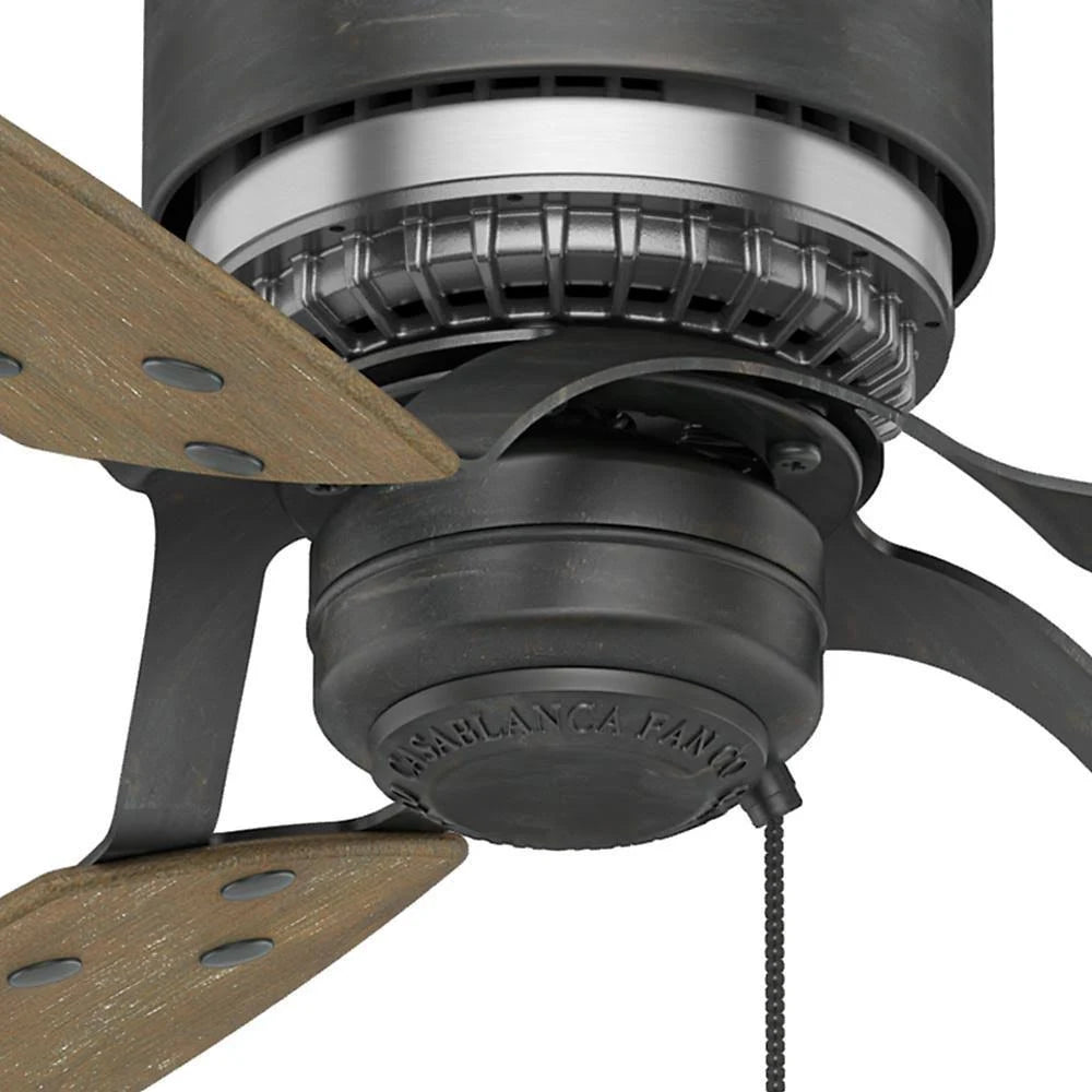 Aged Steel Ceiling Fan Q5804
