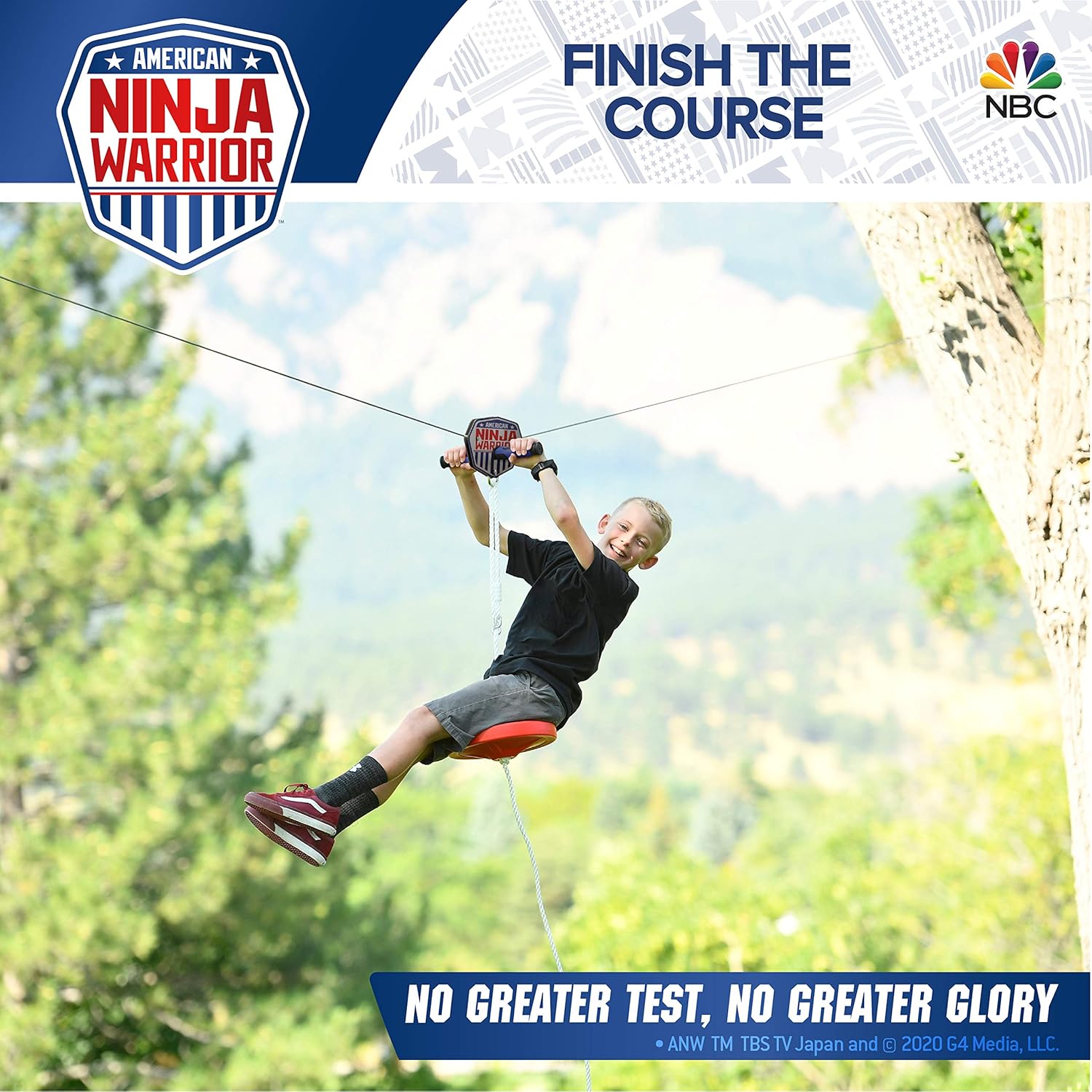 50 ft Zipline Kit for Kids Ages 8+ U9664