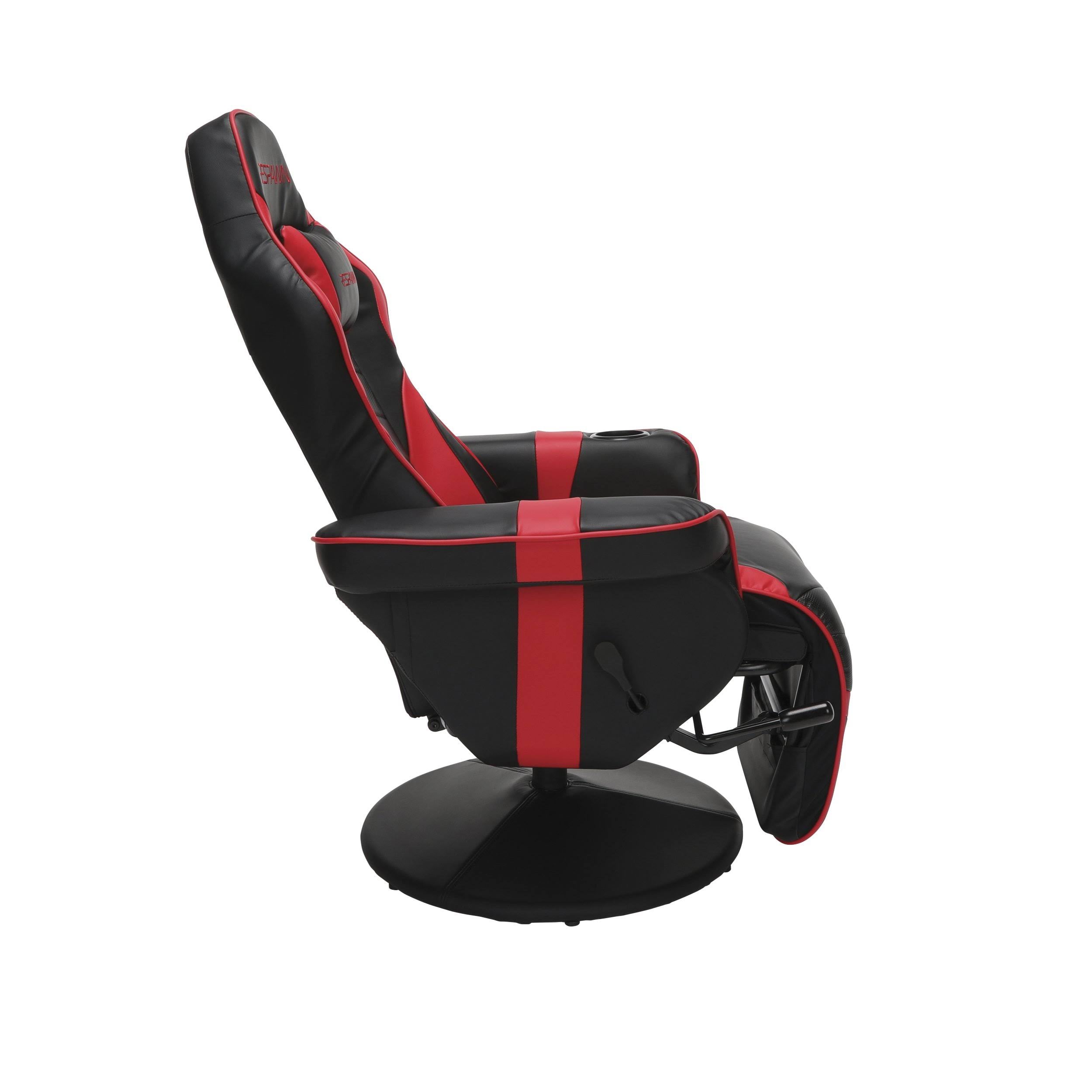 Racing Style Gaming Recliner Red M364