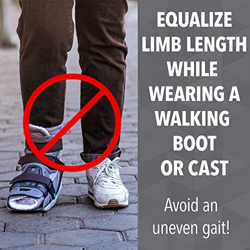 3 Pack 1/4" Thick Shoe Insert for Walking Boot X662243