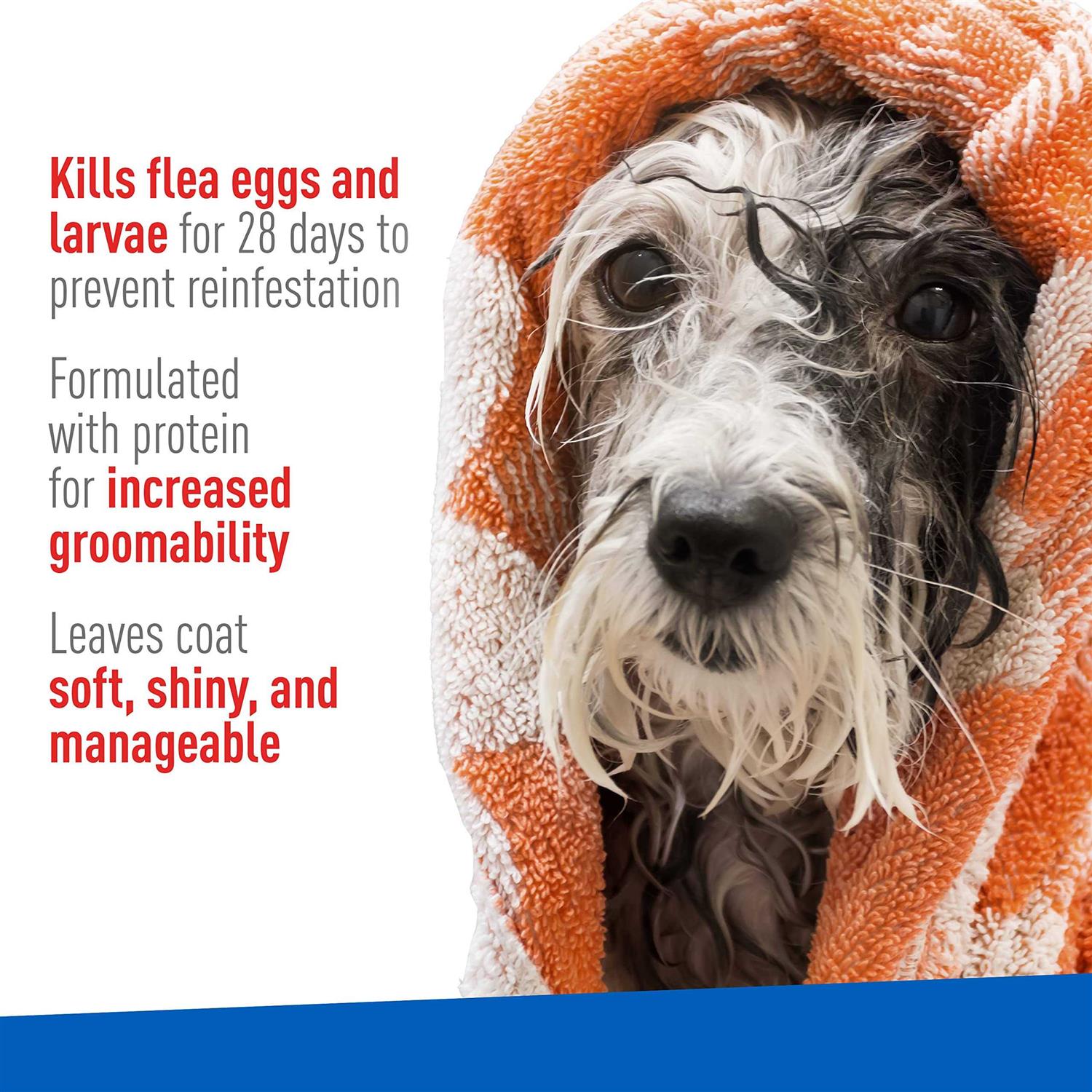 Flea and Tick Shampoo for Dogs and Cats D611979