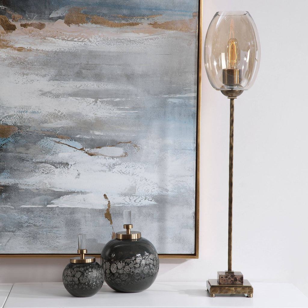 Brass Buffet Lamp A93627