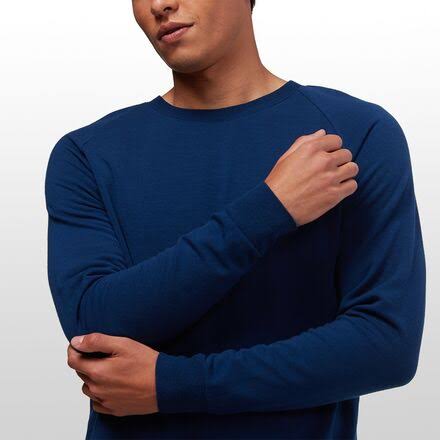 True Indigo Dk L Long Sleeve Crewe O608389