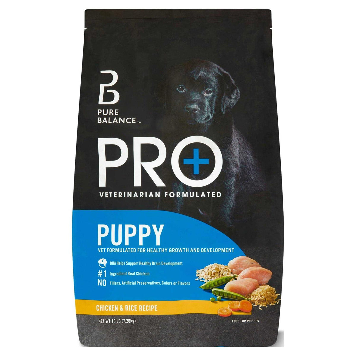 Pure Balance Chicken &amp; Rice Recipe Food for Puppies - Pet Supplies online store