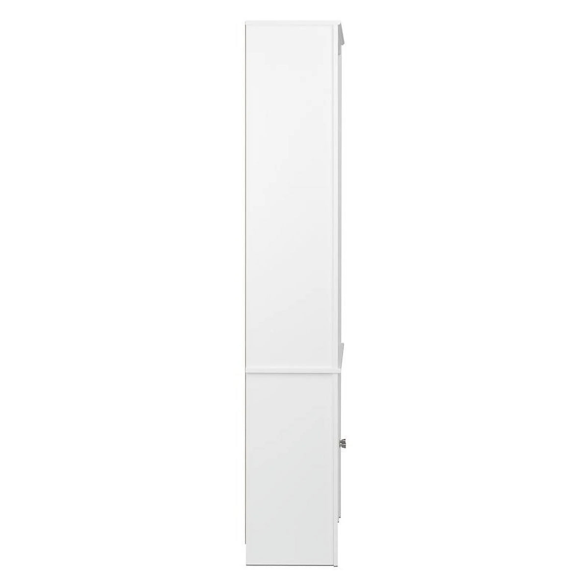 Tall 6 Shelf Bookcase with 2 Shaker Doors Q5783