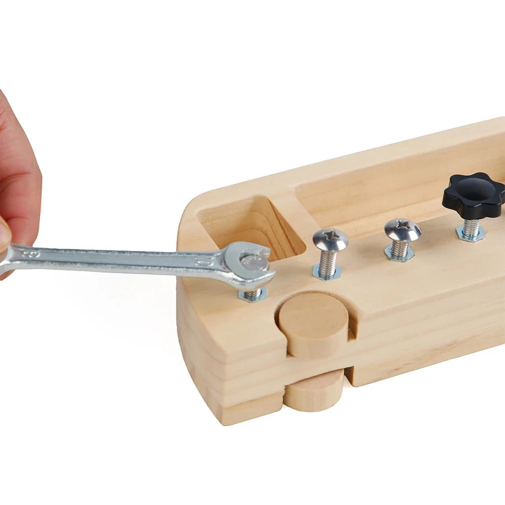 Montessori Screw Driver Board Educational Learning Toy G7667