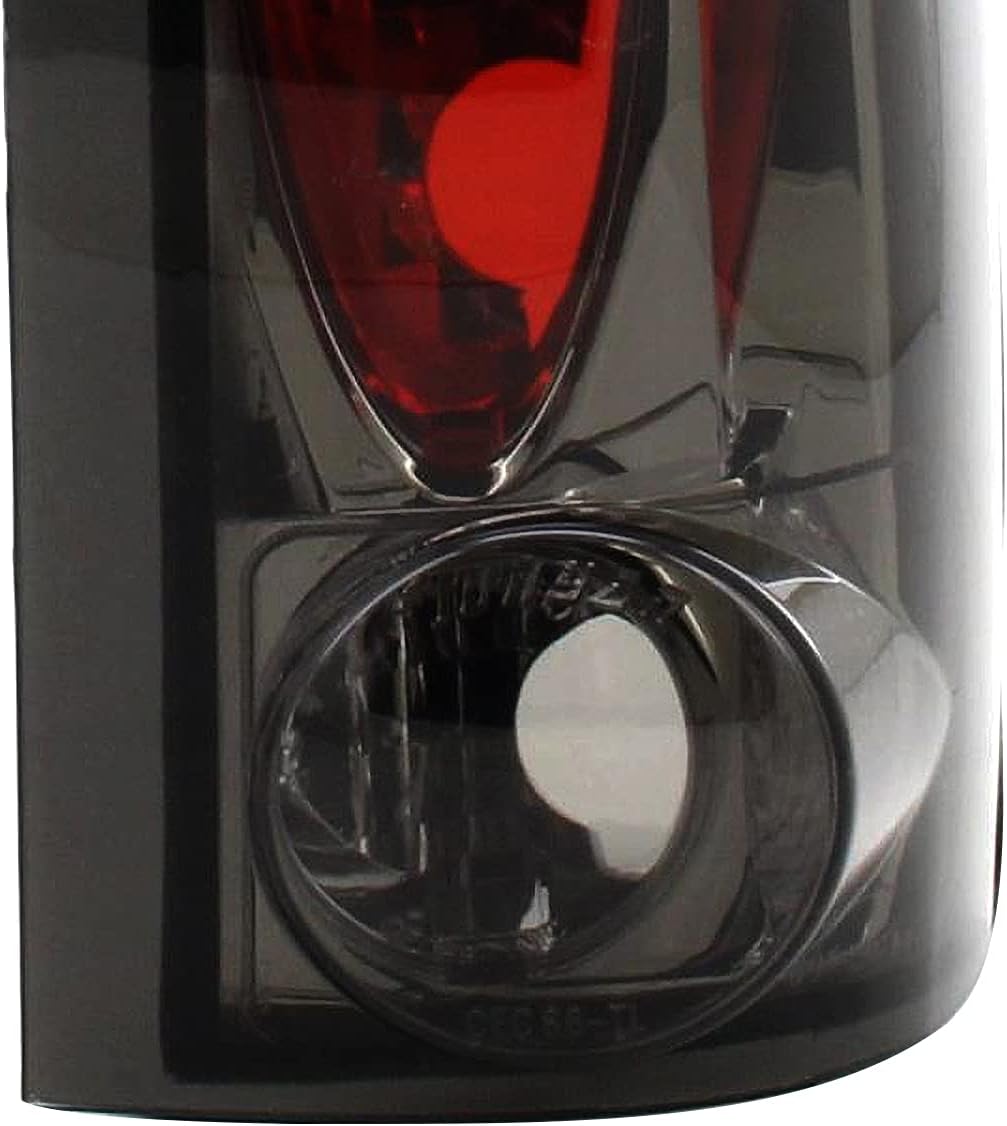 Smoke Lens Tail Lights Pair Taillight Assembly Pack of 2 S7460