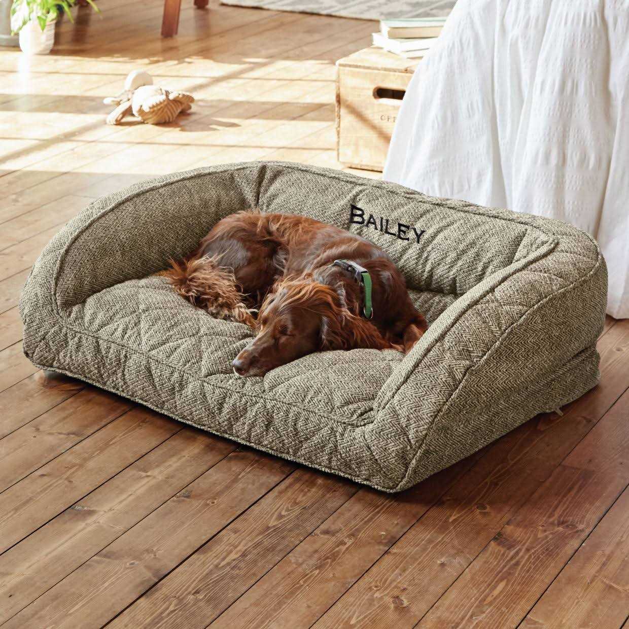 ComfortFill-Eco Bolster Dog Bed I77187
