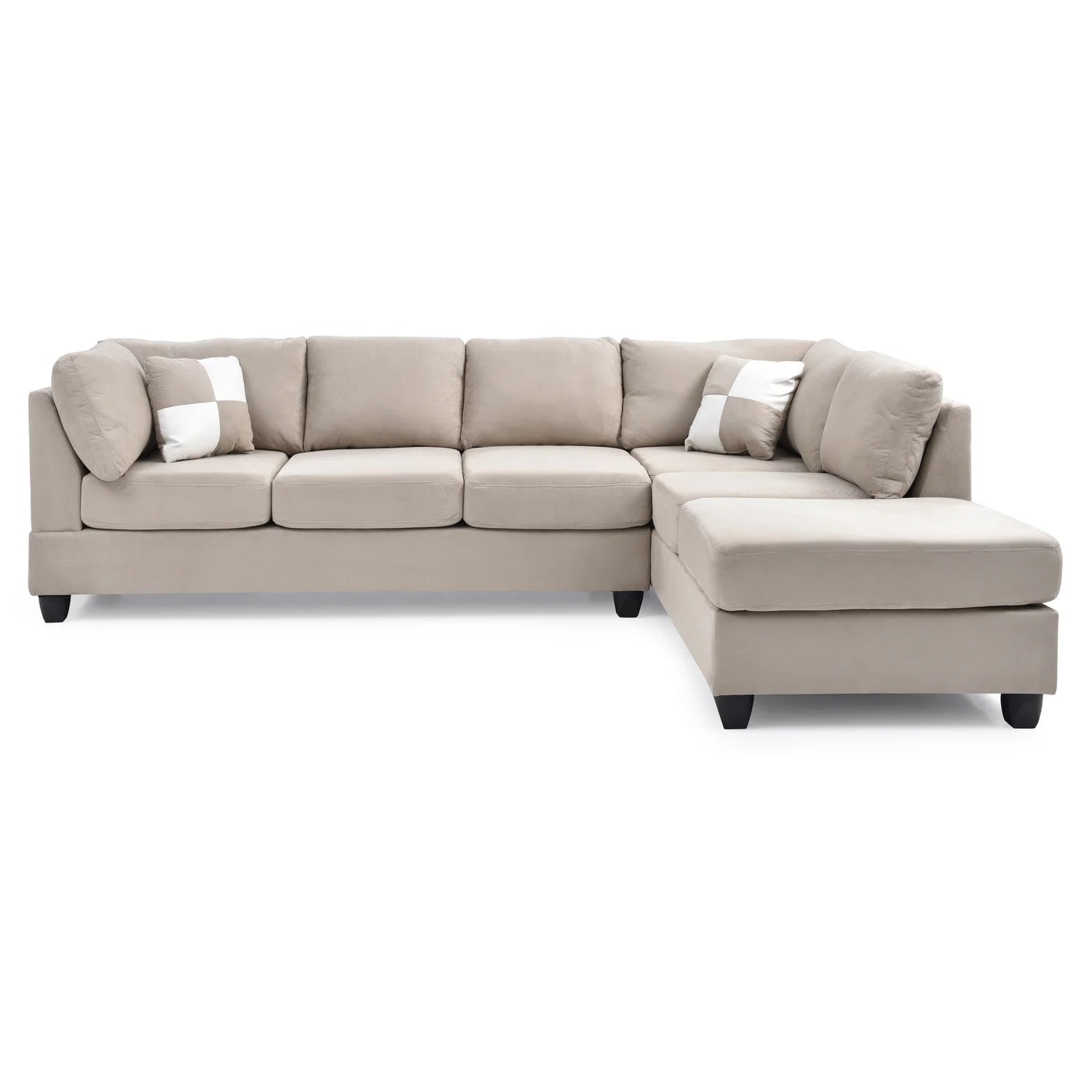 Vanilla Sectional (3 Boxes) C33706