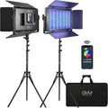 RGB LED Video Light 2 Packs 1128 Led Beads Q1899