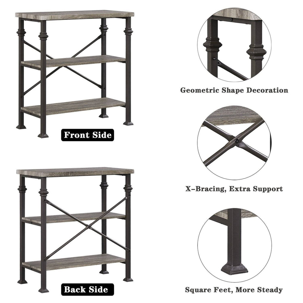 Steel Etagere Bookcase, 4 Shelves G526