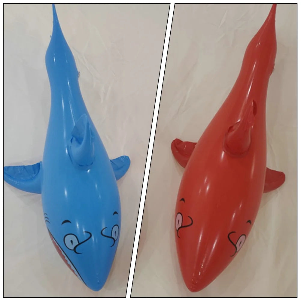 9 Pcs Inflatable Shark Pvc Pool Toy A310