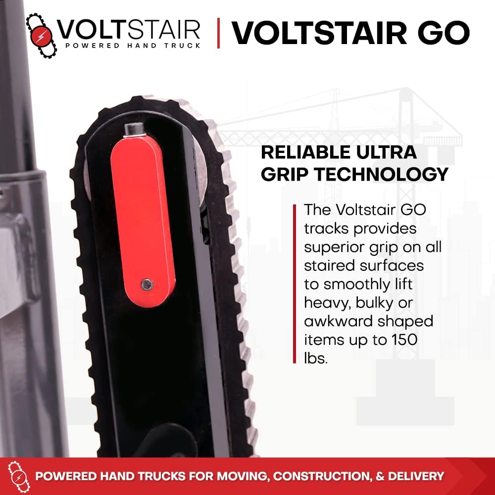 Portable Electric Stair Climbing Hand Truck with 150lb. Lift Capacity F917