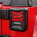 Tail Light Guards Pack of 2 Textured Black Cast Aluminum Alloy Y969738