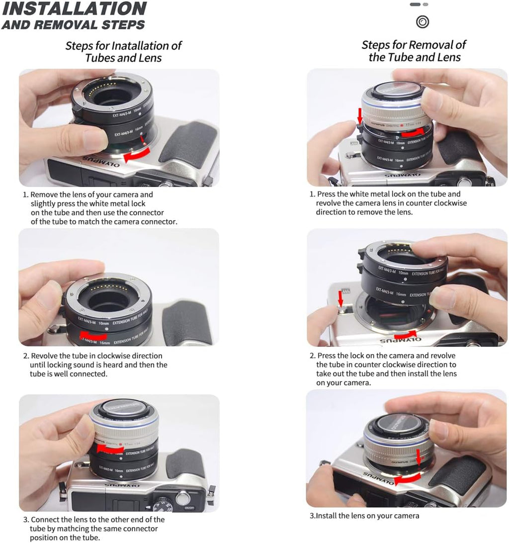 Extension Tube for Micro 4/3 System Camera T79552