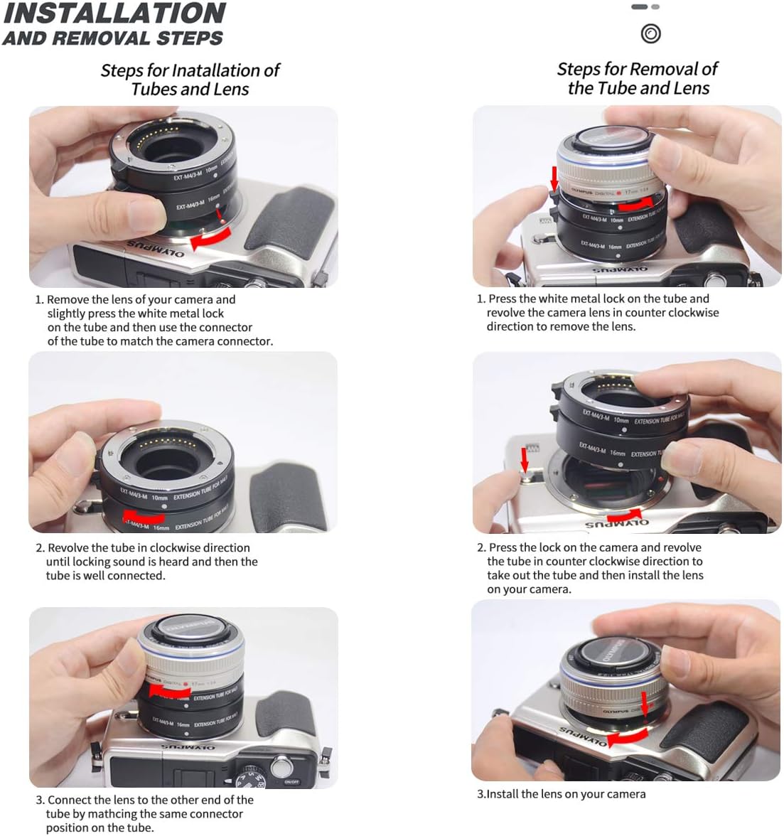 Extension Tube for Micro 4/3 System Camera T79552