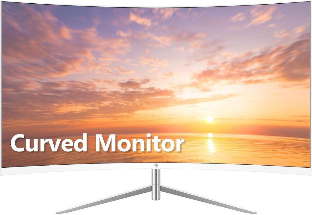 27-inch Curved Gaming Monitor, Full HD 1080P LED, 75Hz Refresh Rate, Built-in Speakers, VGA+HDMI A593026