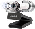 1080P Webcam with Microphone, Full HD Streaming Web Camera, 90° View Computer Camera, Manual Focus USB Camera C82121