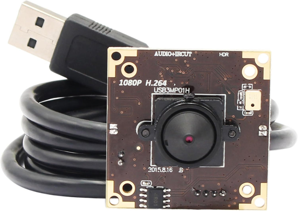 3.0 megapixel WDR USB Camera with 3.7mm pinhole Lens X63032