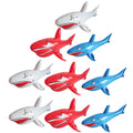 9 Pcs Inflatable Shark Pvc Pool Toy A310