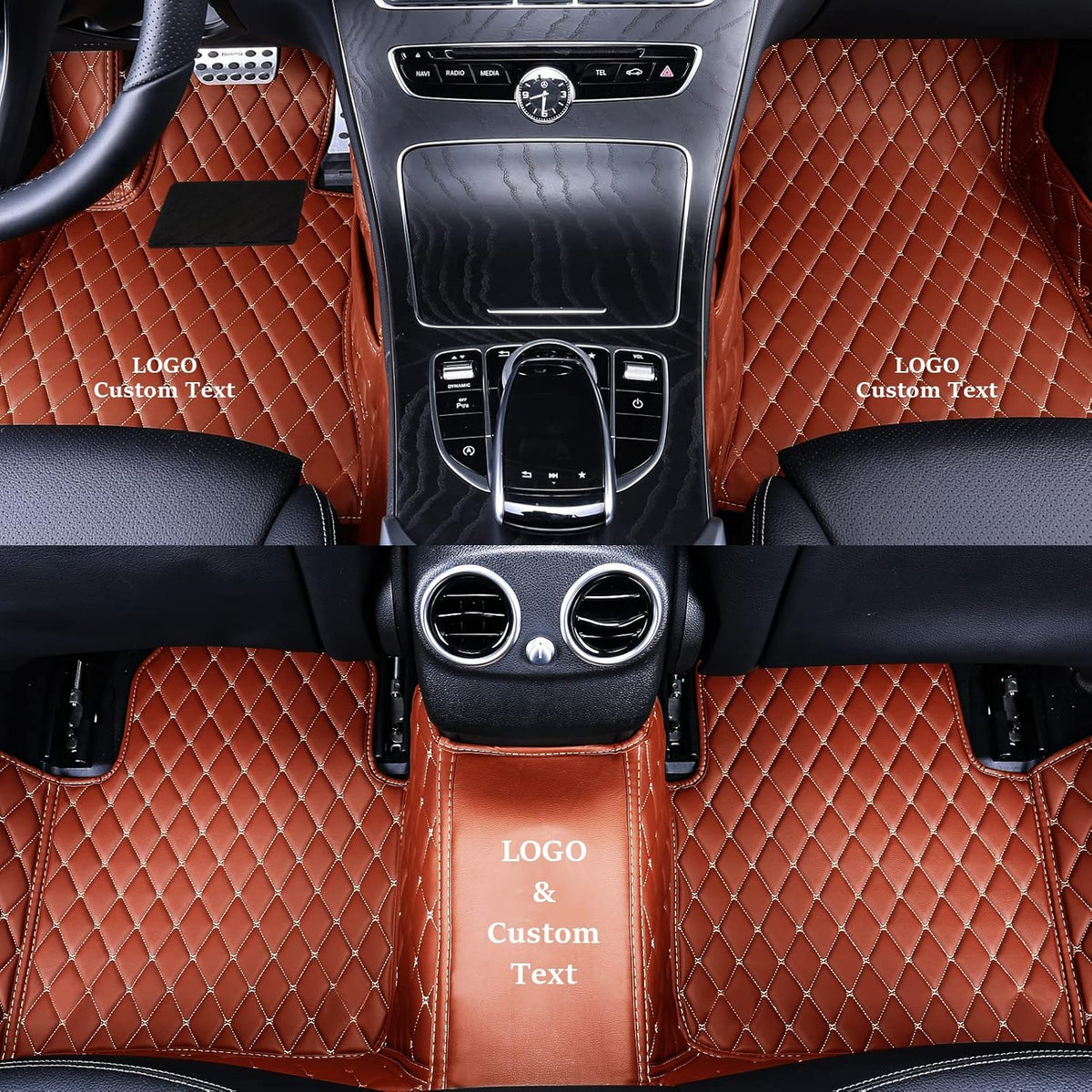 RED Custom Car Floor Mats J88291