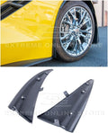 Black Front Side Splash Guards Mud Flap Pair Pack of 2 B2283