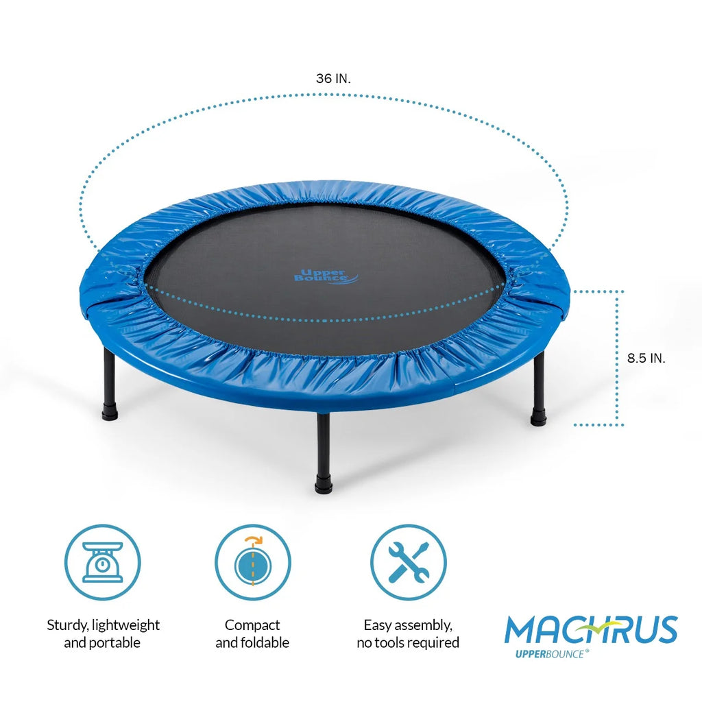Mini Exercise Trampoline Rebounder Foldable 36" F4252