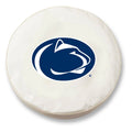 White Vinyl Fitted Car Tire Cover I84068