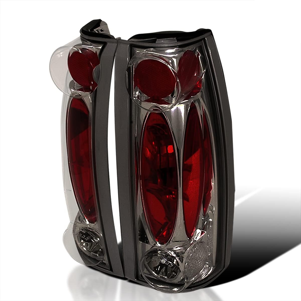 Smoke Lens Tail Lights Pair Taillight Assembly Pack of 2 S7460