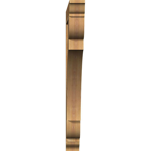 4x22W x 42x22D x 42x22H Traditional Rough Sawn Western Red Cedar Bracket Y492